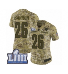 Women's Nike Los Angeles Rams #26 Mark Barron Limited Camo 2018 Salute to Service Super Bowl LIII Bound NFL Jersey