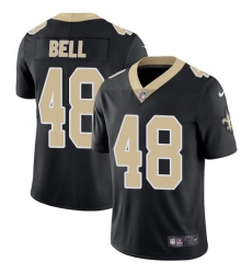 Men's Nike New Orleans Saints #48 Vonn Bell Black Team Color Vapor Untouchable Limited Player NFL Jersey