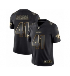 Men New Orleans Saints #41 Alvin Kamara Black Golden Edition 2019 Vapor Untouchable Limited Jersey Men New Orleans Saints #41 Alvin Kamara Black Golden Edition 2019 Vapor Untouchable Limited Jersey