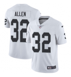 Youth Nike Oakland Raiders #32 Marcus Allen White Vapor Untouchable Limited Player NFL Jersey