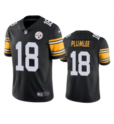 Men's Pittsburgh Steelers #18 John Rhys Plumlee Black Vapor Untouchable Limited Football Stitched Jersey Men's Pittsburgh Steelers #18 John Rhys Plumlee Black Vapor Untouchable Limited Football Stitched Jersey