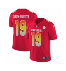 Youth Nike Pittsburgh Steelers #19 JuJu Smith-Schuster Limited Red AFC 2019 Pro Bowl NFL Jersey