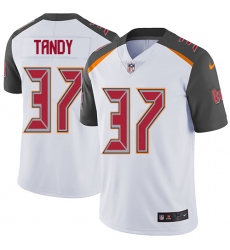 Men's Nike Tampa Bay Buccaneers #37 Keith Tandy White Vapor Untouchable Limited Player NFL Jersey