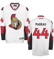 Men's Reebok Ottawa Senators #44 Jean-Gabriel Pageau Authentic White Away NHL Jersey