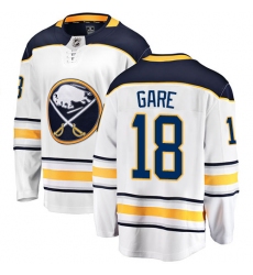 Youth Buffalo Sabres #18 Danny Gare Fanatics Branded White Away Breakaway NHL Jersey
