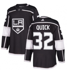 Men's Adidas Los Angeles Kings #32 Jonathan Quick Premier Black Home NHL Jersey