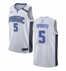 Youth Nike Orlando Magic #5 Marreese Speights Authentic NBA Jersey - Association Edition