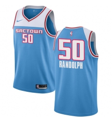 Youth Nike Sacramento Kings #50 Zach Randolph Swingman Blue NBA Jersey - 2018 19 City Edition