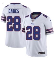 Men's Nike Buffalo Bills #28 E.J. Gaines White Vapor Untouchable Limited Player NFL Jersey