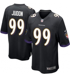 Men's Nike Baltimore Ravens #99 Matt Judon Game Black Alternate NFL Jersey