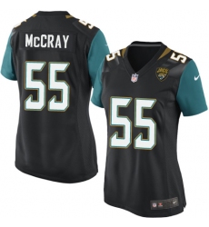 Women's Nike Jacksonville Jaguars #55 Lerentee McCray Game Black Alternate NFL Jersey