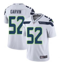 Men's Nike Seattle Seahawks #52 Terence Garvin White Vapor Untouchable Limited Player NFL Jersey