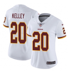 Women's Nike Washington Redskins #20 Rob Kelley White Vapor Untouchable Limited Player NFL Jersey