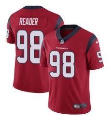 Men's Nike Houston Texans #98 D.J. Reader Red Alternate Vapor Untouchable Limited Player NFL Jersey