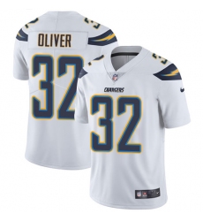 Youth Nike Los Angeles Chargers #32 Branden Oliver White Vapor Untouchable Elite Player NFL Jersey