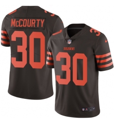 Men's Nike Cleveland Browns #30 Jason McCourty Limited Brown Rush Vapor Untouchable NFL Jersey