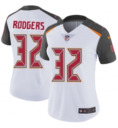 Women's Nike Tampa Bay Buccaneers #32 Jacquizz Rodgers White Vapor Untouchable Limited Player NFL Jersey
