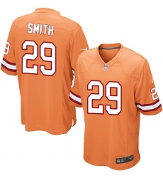 Men's Nike Tampa Bay Buccaneers #29 Ryan Smith Game Orange Glaze Alternate NFL Jersey