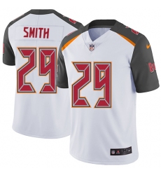 Men's Nike Tampa Bay Buccaneers #29 Ryan Smith White Vapor Untouchable Limited Player NFL Jersey