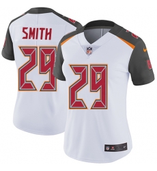 Women's Nike Tampa Bay Buccaneers #29 Ryan Smith White Vapor Untouchable Elite Player NFL Jersey