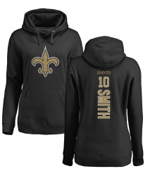 NFL Women's Nike New Orleans Saints #10 Tre'Quan Smith Black Backer Pullover Hoodie