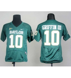 Youth Nike Baylor Bears Robert Giffin III 10 Green Pro Combat College Football Jersey