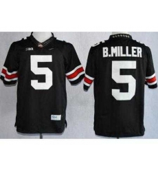 Ohio State Buckeyes 5 Braxton Miller Black Limited NCAA Jerseys