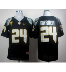 NEW Oregon Ducks Kenjon Barner 24 Black College Football Jerseys