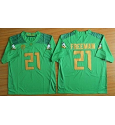 Oregon Ducks #21 Royce Freeman Green Limited Stitched NCAA Jersey