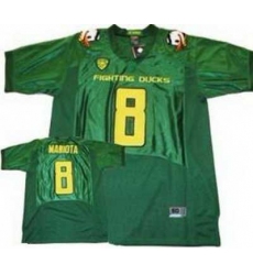 Oregon Ducks #8 Marcus Mariota Green NCAA Football Jerseys