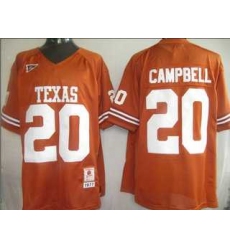 NCAA jerseys 20# Campbell Orange M&N