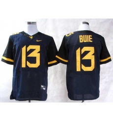 NEW West Virginia Mountaineers Andrew Buie 13 College Football Elite Jerseys - Blue