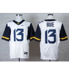 NEW West Virginia Mountaineers Andrew Buie 13 College Football Elite Jerseys - White