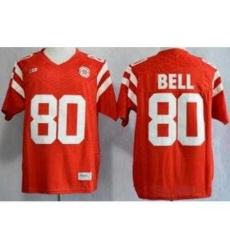 Nebraska Cornhuskers 80 Kenny Bell Red NCAA Jerseys