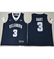 Villanova Wildcats #3 Josh Hart Navy Blue Basketball Stitched NCAA Jersey