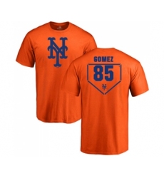 Baseball New York Mets #85 Carlos Gomez Orange RBI T-Shirt