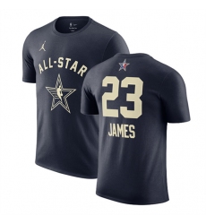 Men's 2024 All-Star #23 LeBron James Navy T-Shirt