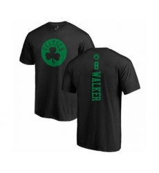 Basketball Boston Celtics #8 Kemba Walker Black One Color Backer T-Shirt