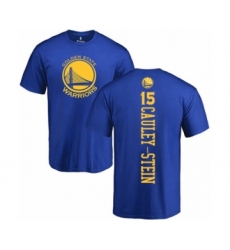 Basketball Golden State Warriors #15 Willie Cauley-Stein Royal Blue Backer T-Shirt