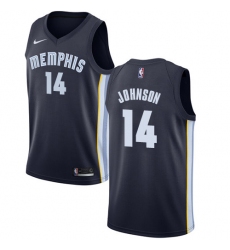 Youth Nike Memphis Grizzlies #14 Brice Johnson Swingman Navy Blue Road NBA Jersey - Icon Edition