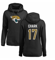 NFL Women's Nike Jacksonville Jaguars #17 DJ Chark Black Name & Number Logo Pullover Hoodie