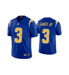 Men's Los Angeles Chargers #3 Derwin James Jr. Royal Vapor Untouchable Limited Stitched Jersey
