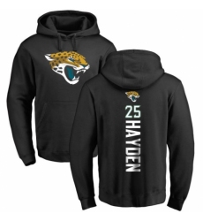 NFL Nike Jacksonville Jaguars #25 D.J. Hayden Black Backer Pullover Hoodie