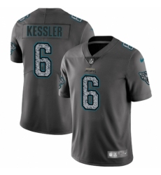 Men's Nike Jacksonville Jaguars #6 Cody Kessler Gray Static Vapor Untouchable Limited NFL Jersey