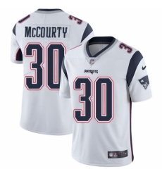 Men's Nike New England Patriots #30 Jason McCourty White Vapor Untouchable Limited Player NFL Jersey