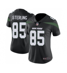 Women's New York Jets #85 Neal Sterling Black Alternate Vapor Untouchable Limited Player Football Jersey