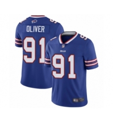 Men's Buffalo Bills #91 Ed Oliver Royal Blue Team Color Vapor Untouchable Limited Player Football Jersey