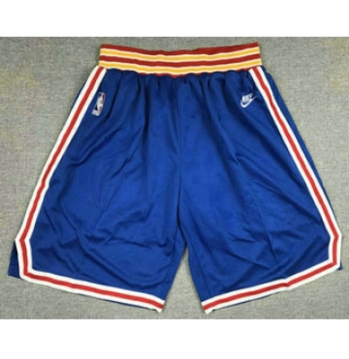 Men's Golden State Warriors Blue 2022 Nike City Edition Stitched Swingman Shorts