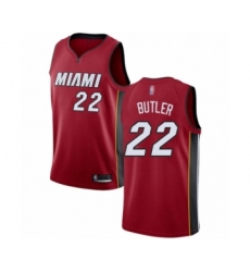 Youth Miami Heat #22 Jimmy Butler Swingman Red Basketball Jersey Statement Edition
