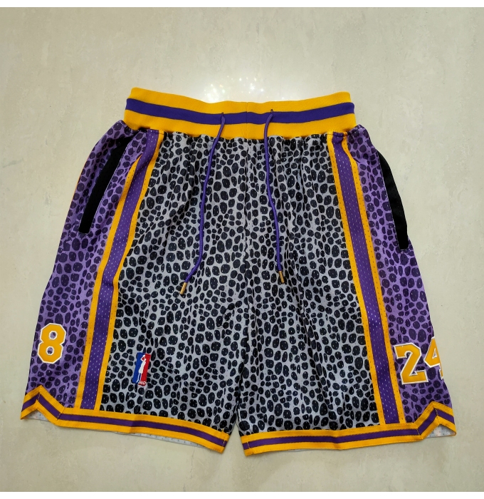 Men's Los Angeles Lakers Shorts-001
